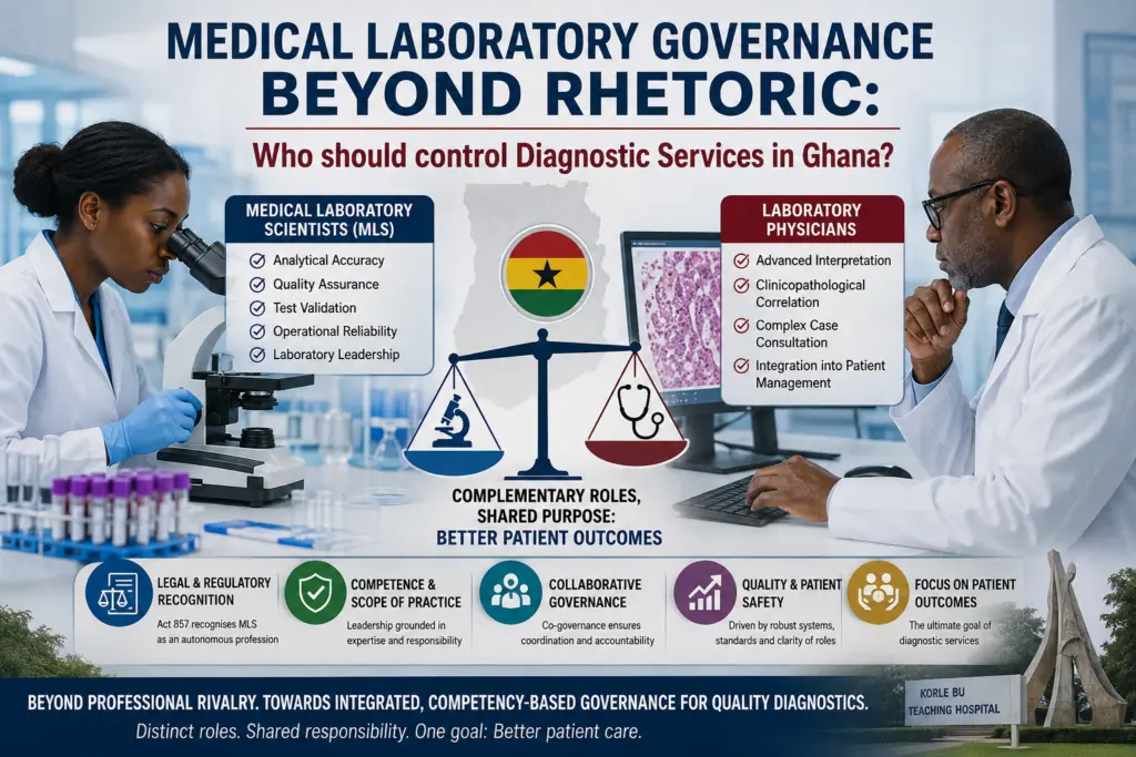 Medical Laboratory Governance Beyond Rhetoric: Who should control Diagnostic Services in Ghana?