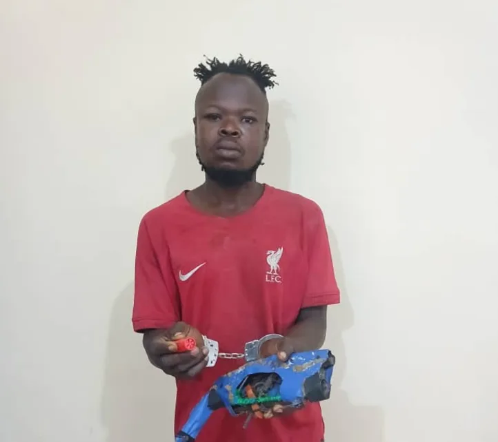 Man jailed 2 years for illegal firearm possession, awaits robbery trial