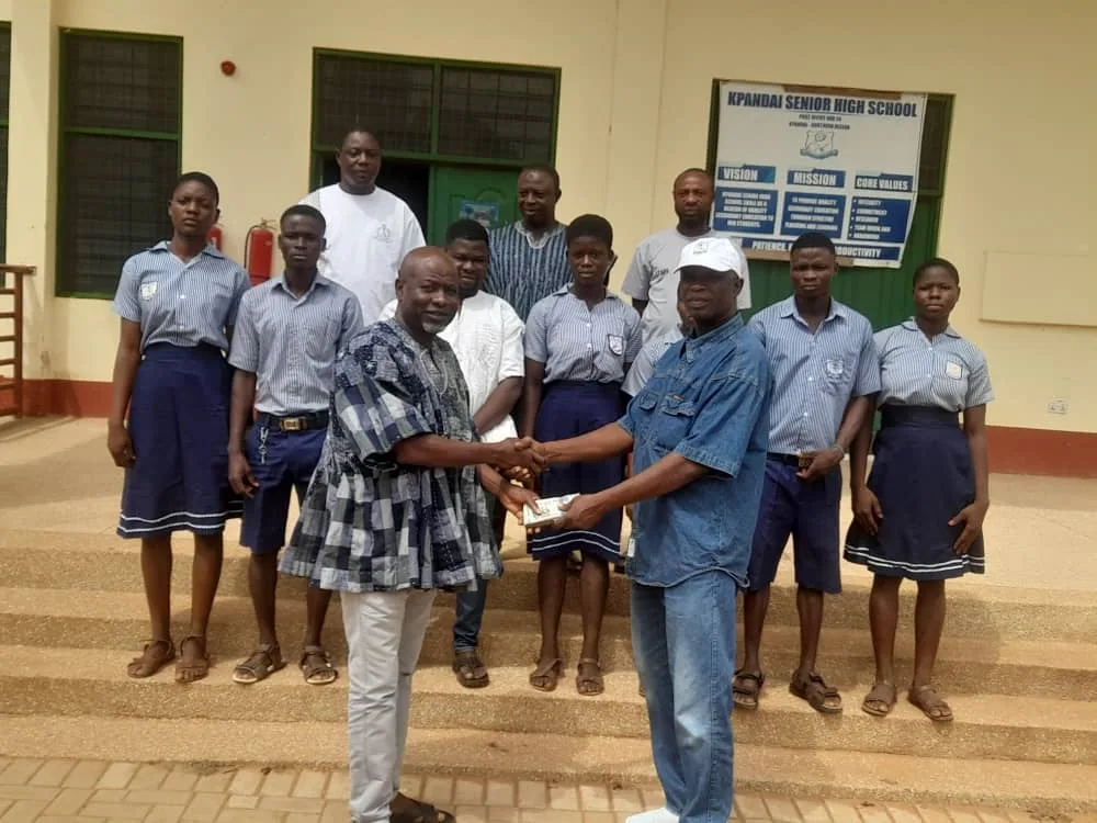 Kpandai MP donates GHC12,000 to revive Kpandai SHS cadet corps