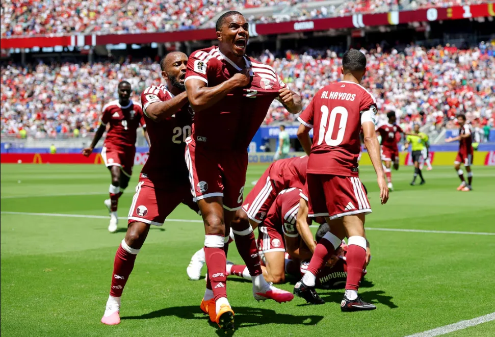 Qatar stun Switzerland to snatch first-ever World Cup point