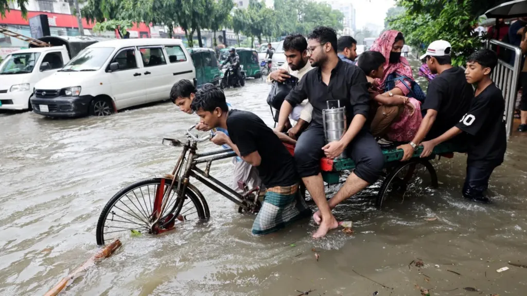 Heavy rains and flash floods in Bangladesh leave 51 dead