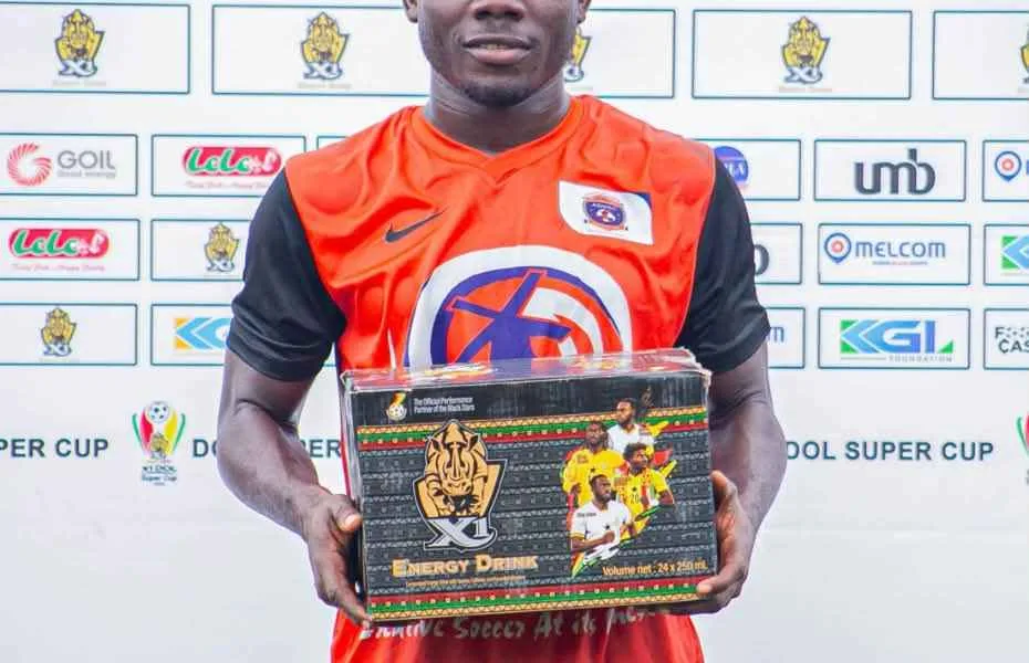 Thomas Okyere named Man of the Match in Attram De Visser win