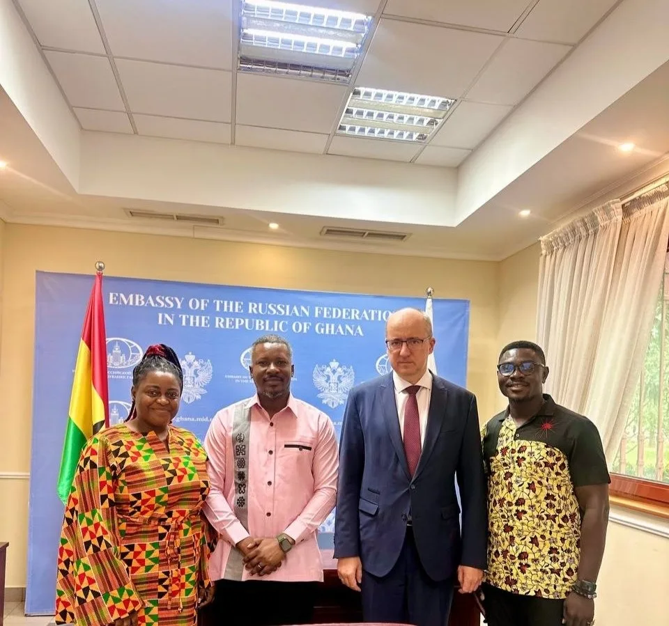 Ghana-Russia Center pledges stronger trade and investment ties after meeting Russian Ambassador