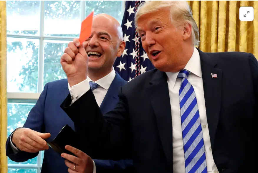 Trump called FIFA head to seek review of US player red card – Source