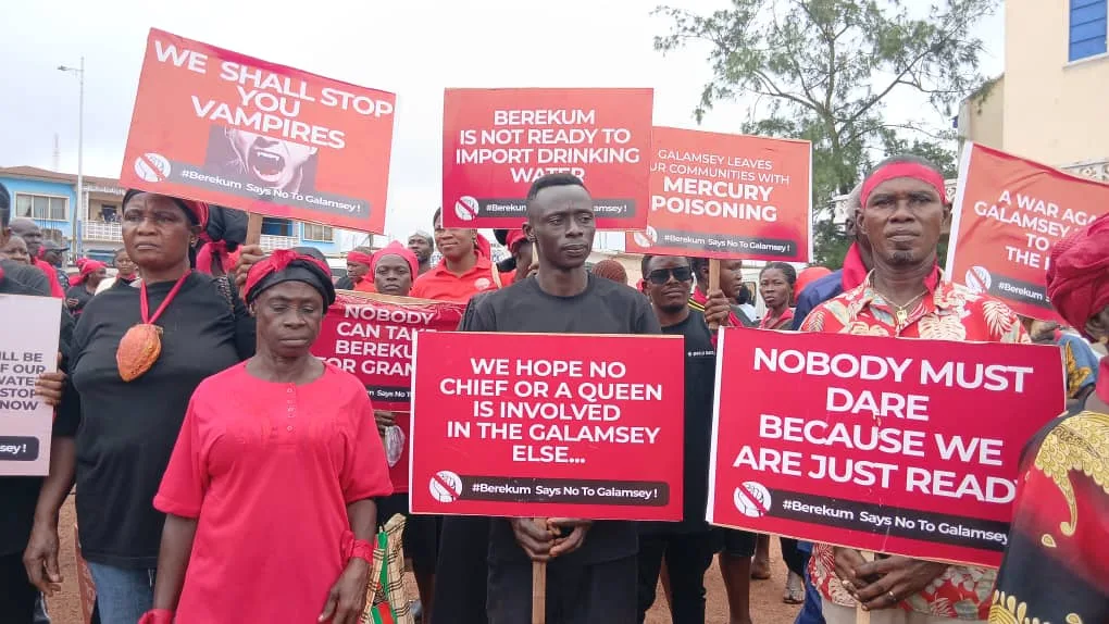 “Berekum is angry”: Residents demand end to mining as Amoma River suffers