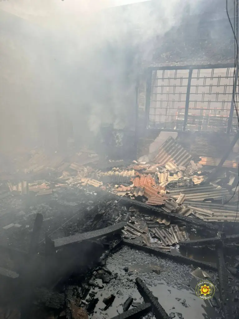 Fire destroys one bedroom at Tantra Hills; three others salvaged