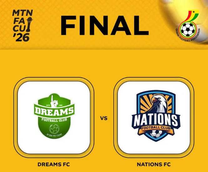 Dreams FC, Nations FC to battle for FA Cup supremacy on Sunday