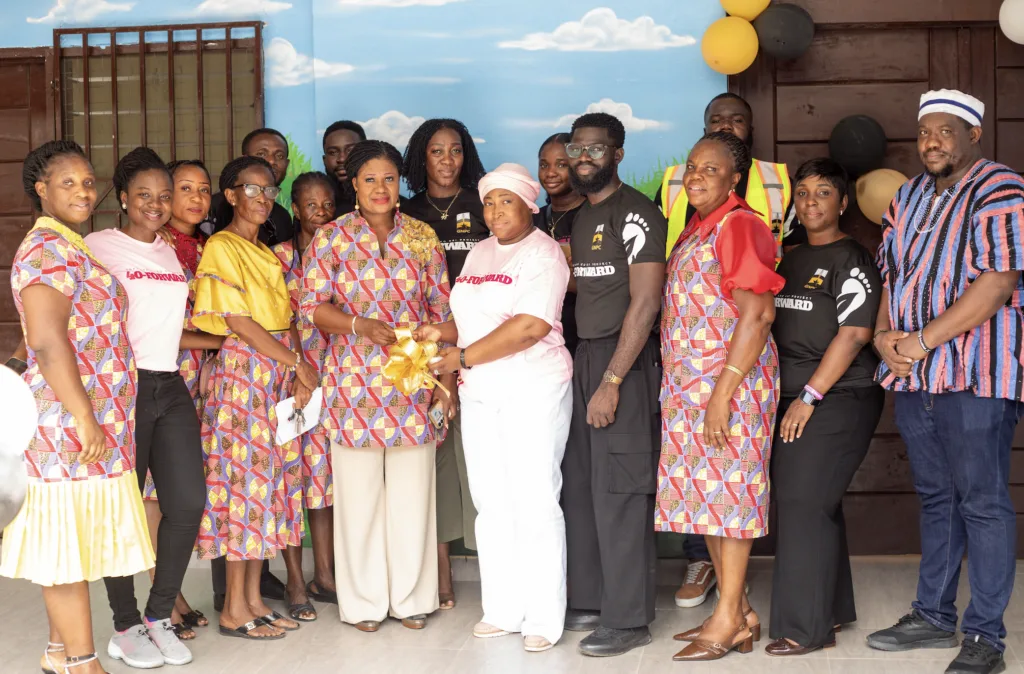 GNPC staff mark 40 years by transforming Tema nursery school