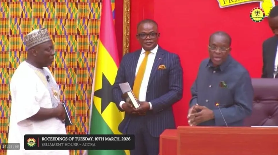 Baba Jamal Ahmed sworn in as MP for Ayawaso East