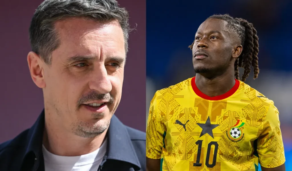2026 WC: Gary Neville praises Brandon Thomas-Asante’s standout performance against Panama
