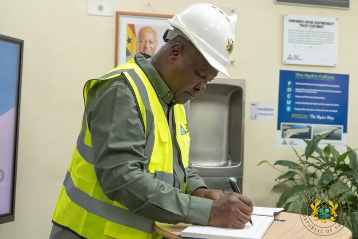 ‘This is an act of God’ – Mahama on Akosombo Substation fire