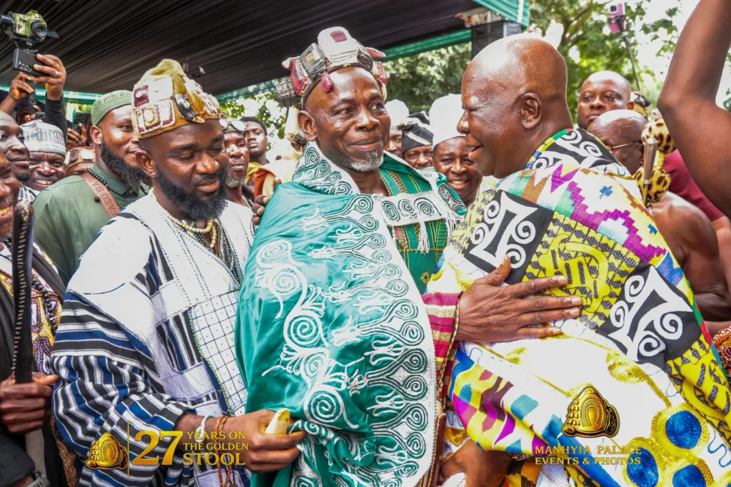 Asantehene hosts Yagbonwura at Manhyia Palace (Photos)