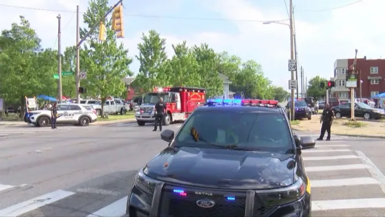 Manhunt for suspects after 12 people shot near festival in Ohio