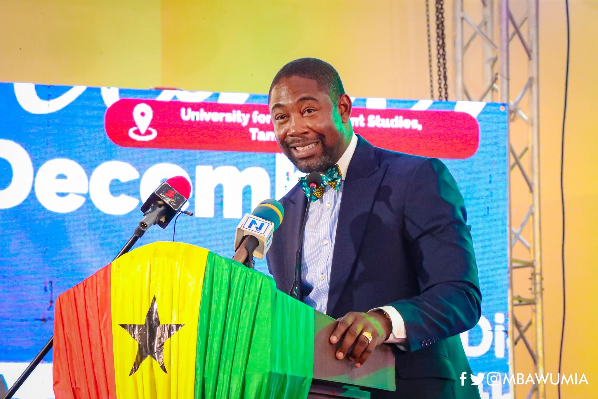 “Before we go out to bring others, we must bring our own on board” — Oko-Boye