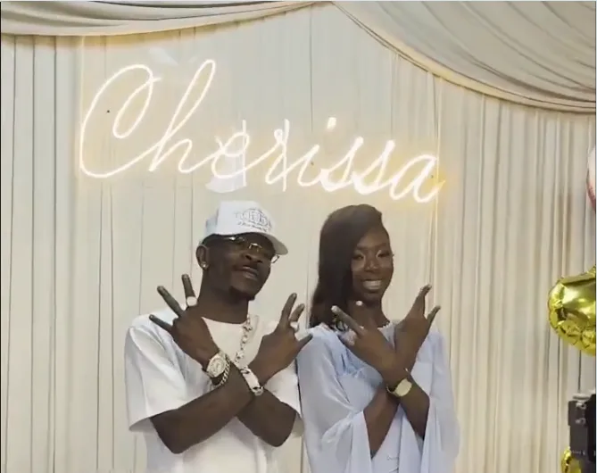 Shatta Wale and daughter Cherissa steal hearts with emotional ‘Sweet 16’ celebration