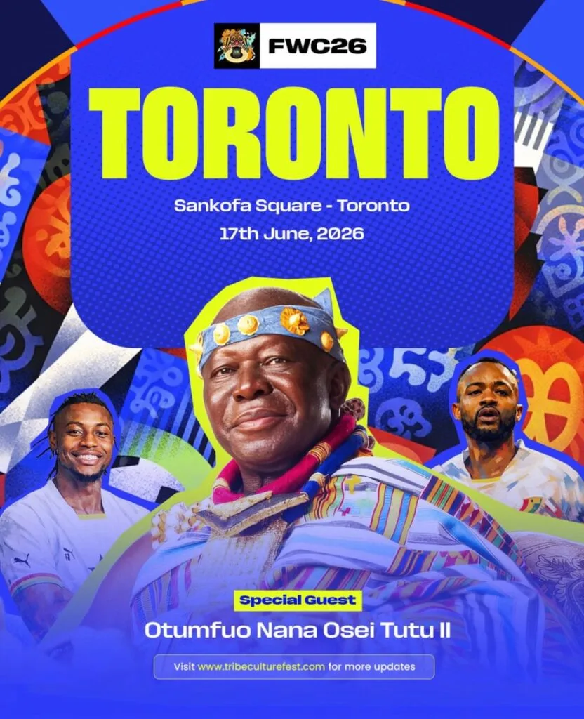 Asantehene to attend tribe Culturefest’s fan festival at Toronto’s Sankofa Square
