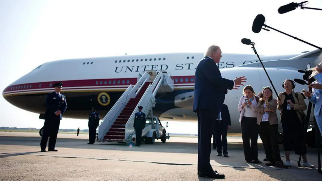 Trump administration subpoenas New York Times journalists over Air Force One reporting