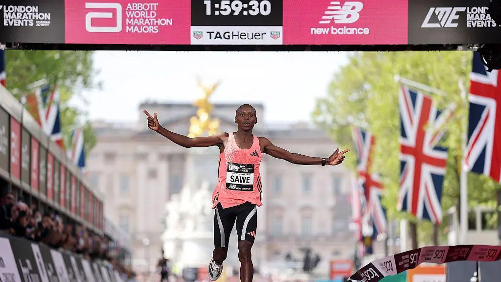 Sawe smashes two-hour mark to ‘move goalposts for marathon running’