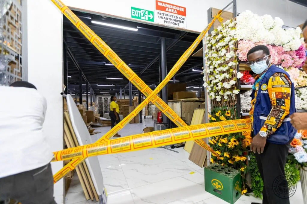 GRA uncovers tax compliance breaches at China Mall operator, partially seals warehouse