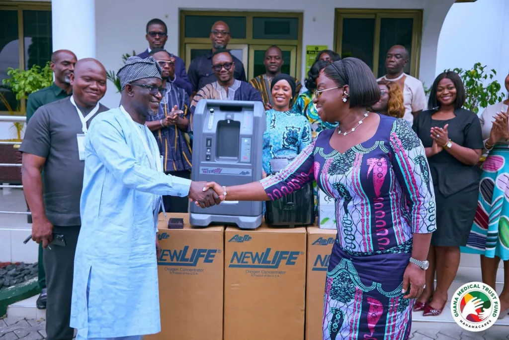 Ghana Medical Trust Fund boosts Tamale Teaching Hospital NICU with oxygen equipment