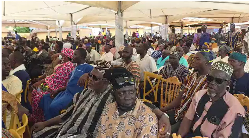 Thousands gather in Yendi for installation of Dagbon Regent
