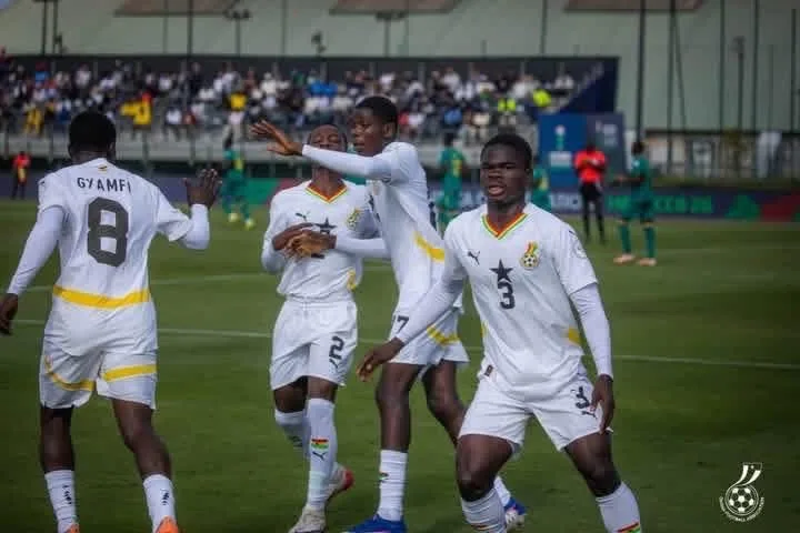 AFCON U-17: Black Starlets beat South Africa 3-1 but await CAF draw of lots to determine fate