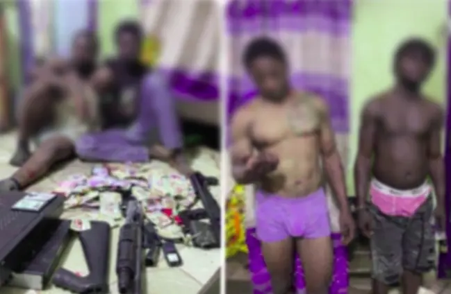 Four arrested for robbing Chinese nationals at Asankragwa