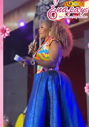 Unmatched energy as Florence Obinim performs with mothers at Adom TV Ena Pa Ye celebration