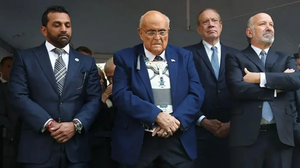 Rudy Giuliani in critical condition in hospital