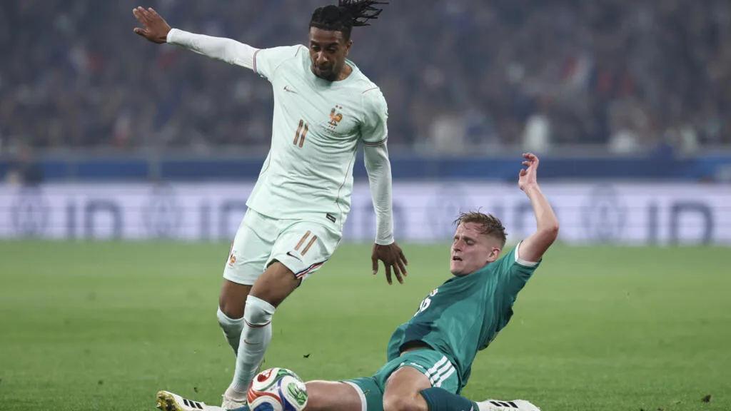 Olise scores hat-trick as France beat Northern Ireland