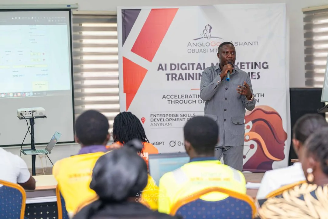 AngloGold Ashanti equips local businesses in Obuasi with digital tools