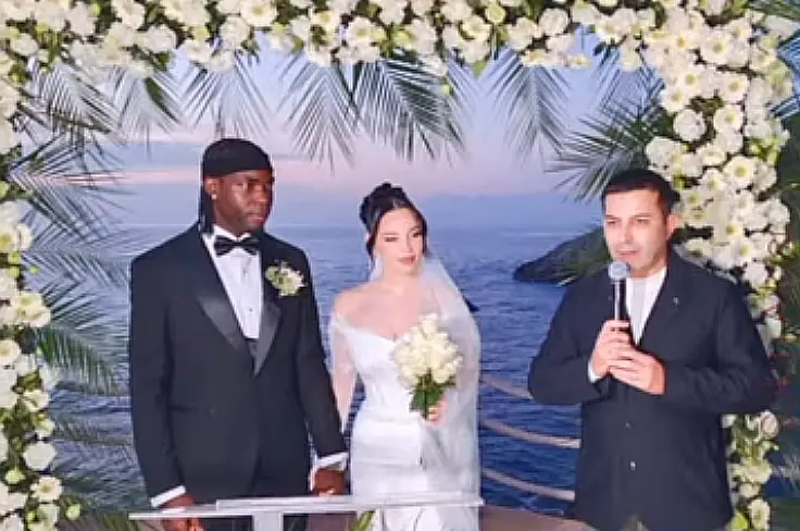 Black Stars goalkeeper Ati-Zigi ties the knot [Video]