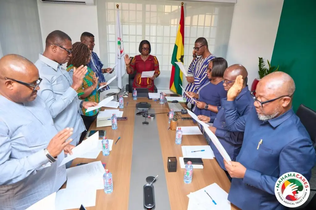 GMTF swears in Entity Tender Committee, charges members to uphold integrity and protect public purse