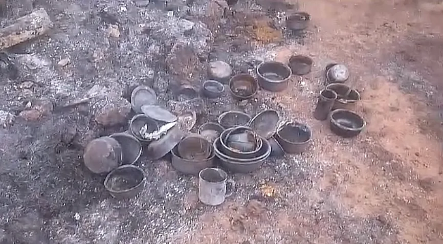 Wedding items destroyed as fire guts four houses in Krachi East