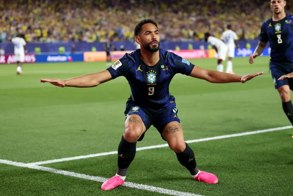 2026 WC: Cunha at the double as Brazil beat Haiti to go top of group