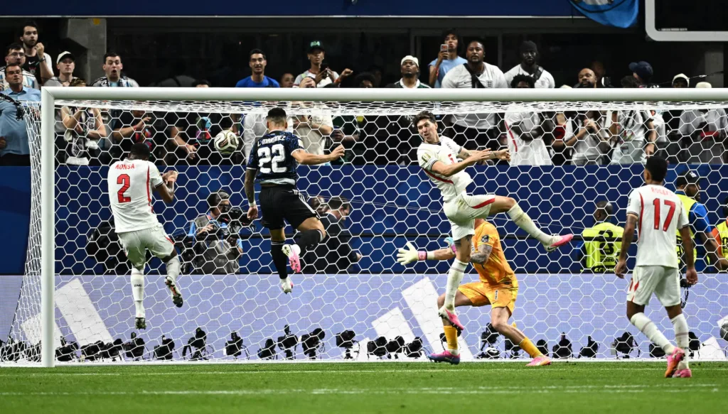 Holders Argentina beat England 2-1 to set up World Cup final against Spain