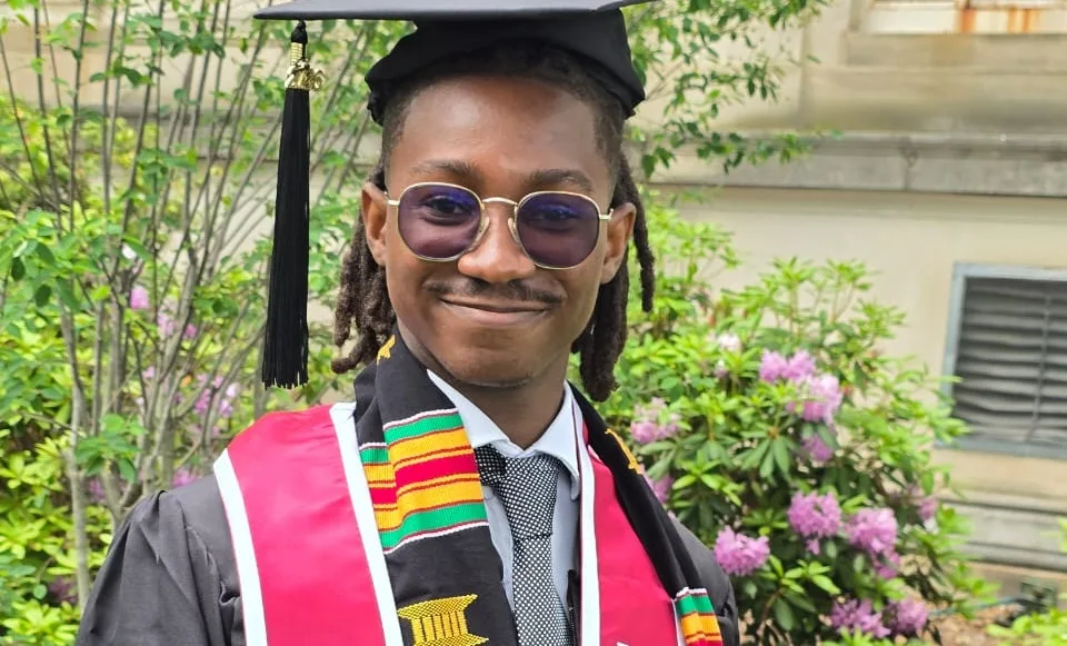 NSMQ participant and Presec-Legon alumnus Prince Debrah graduates from MIT