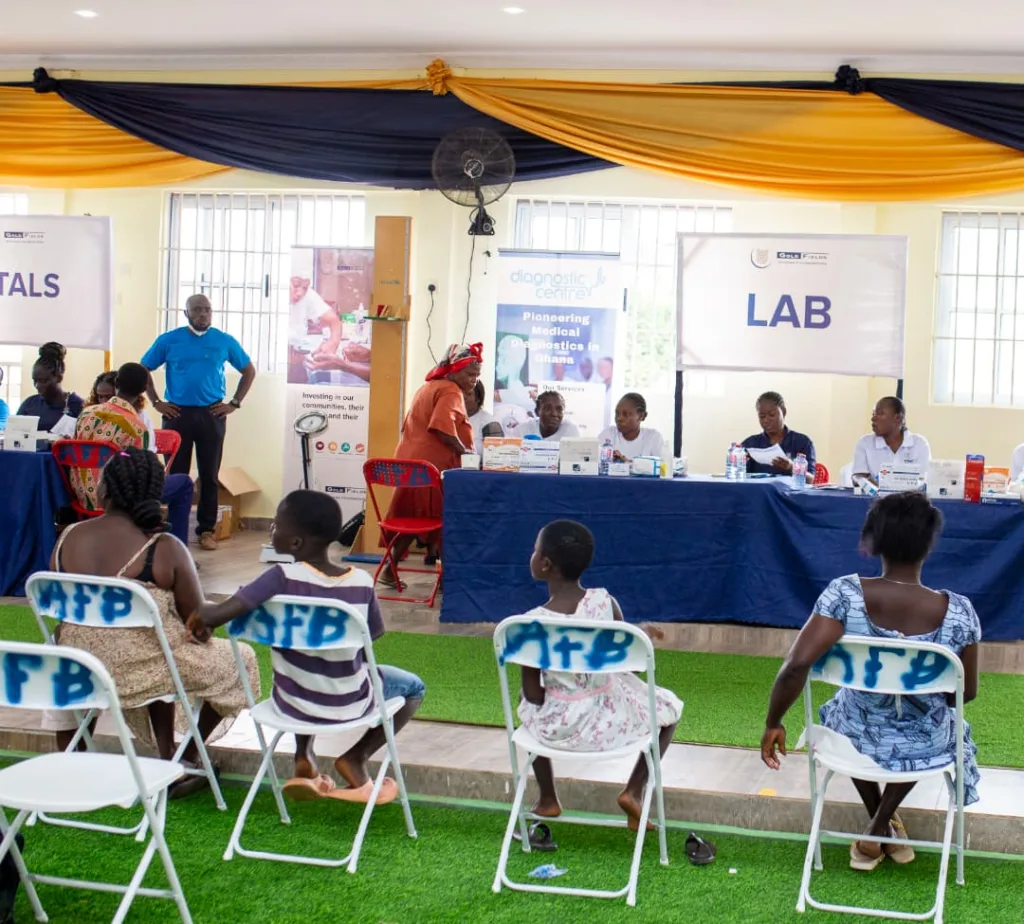 Gold Fields Ghana Foundation expands healthcare access as over 260 residents renew NHIS in Awudua outreach