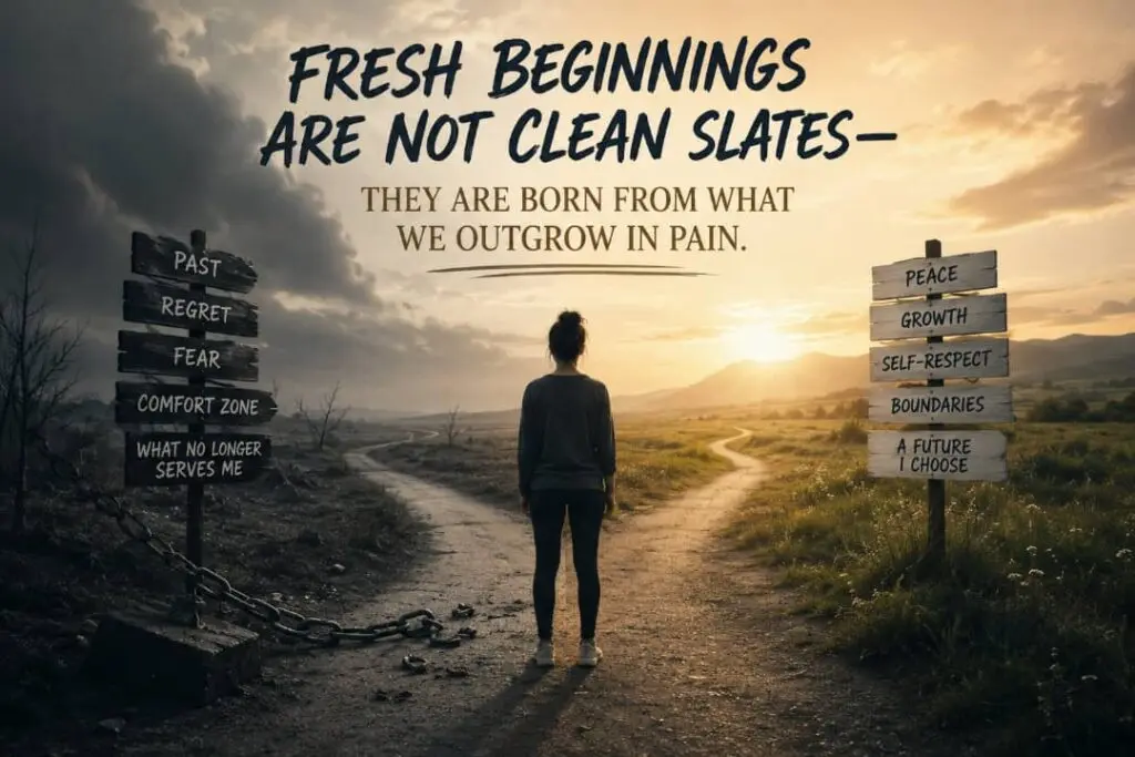 Emma Ankrah: Fresh beginnings are not clean slates but hard choices we keep romanticising