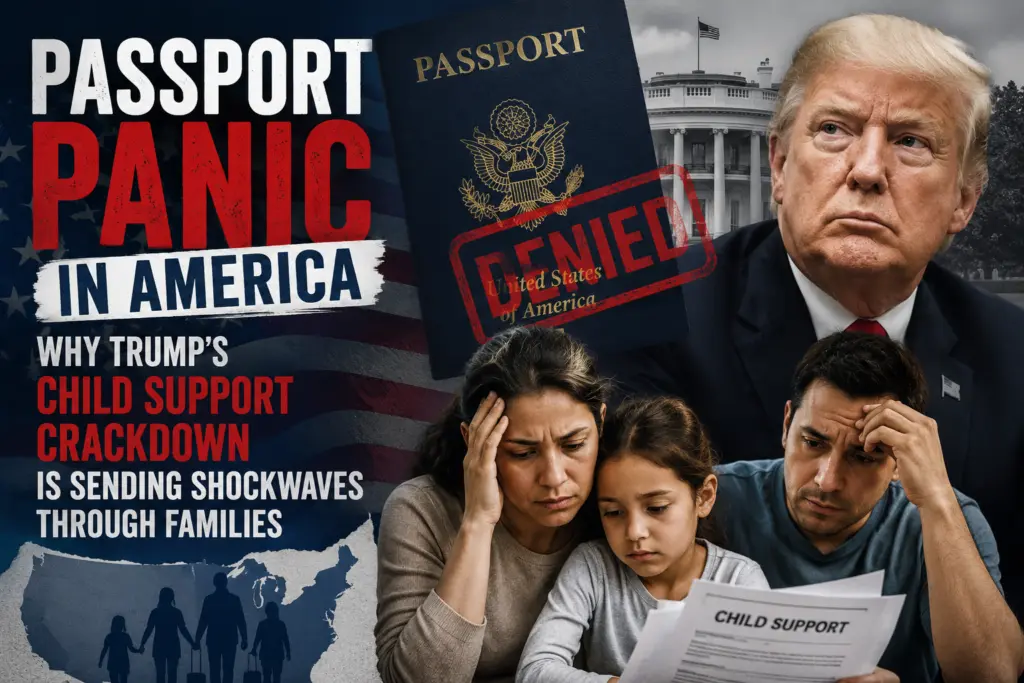 Passport Panic in America: Why Trump’s child support crackdown is sending shockwaves through families
