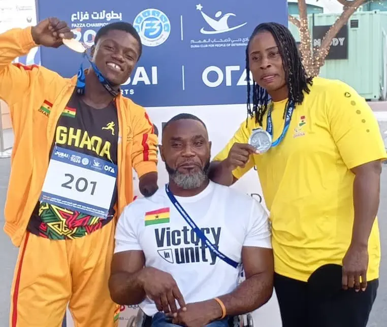 Addai, Issah, Nkegbe power Ghana to three para athletics spots for Glasgow 2026