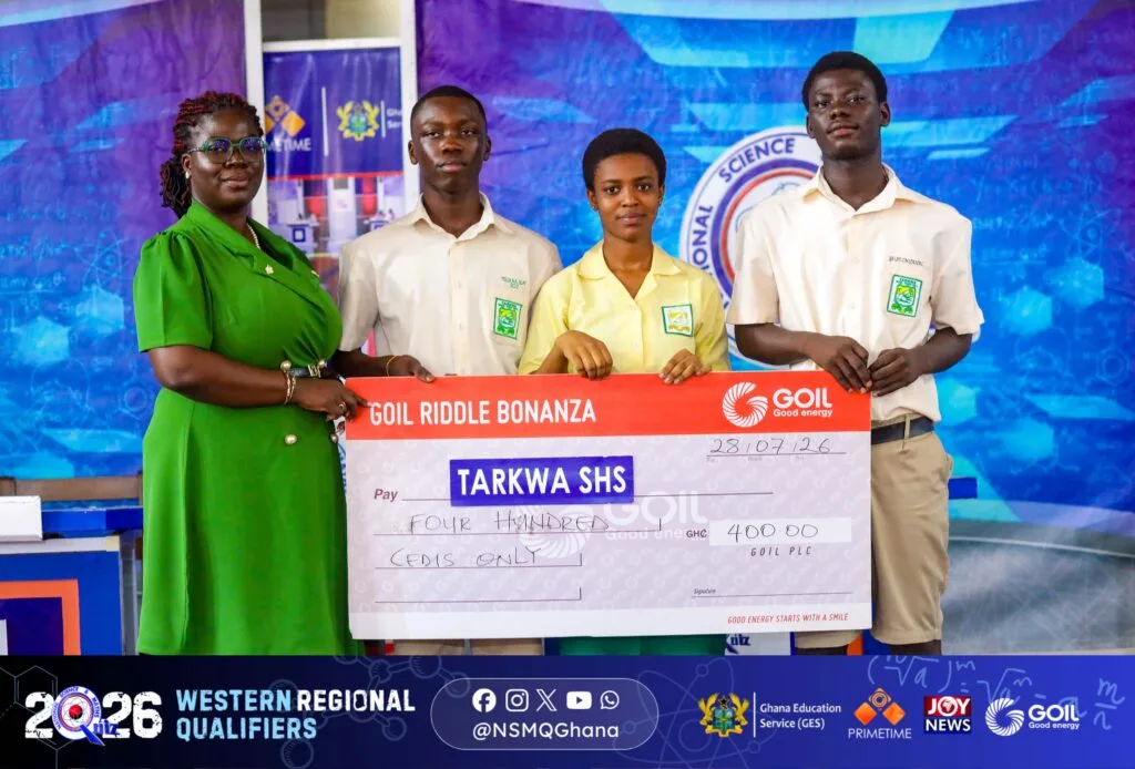 NSMQ 2026 : Tarkwa SHS dominates Contest Two, grabs second Western region NSMQ ticket