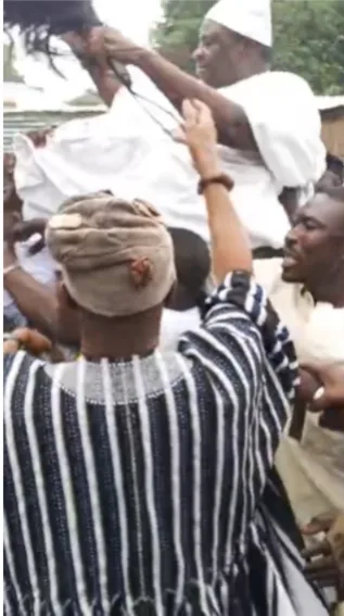 Dr. Abu Sakara Foster enskined as Kakulasewura in Mankuma Traditional Area