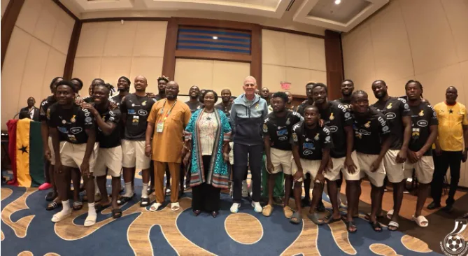 2026 WC: Vice President inspires Black Stars ahead of Panama tie