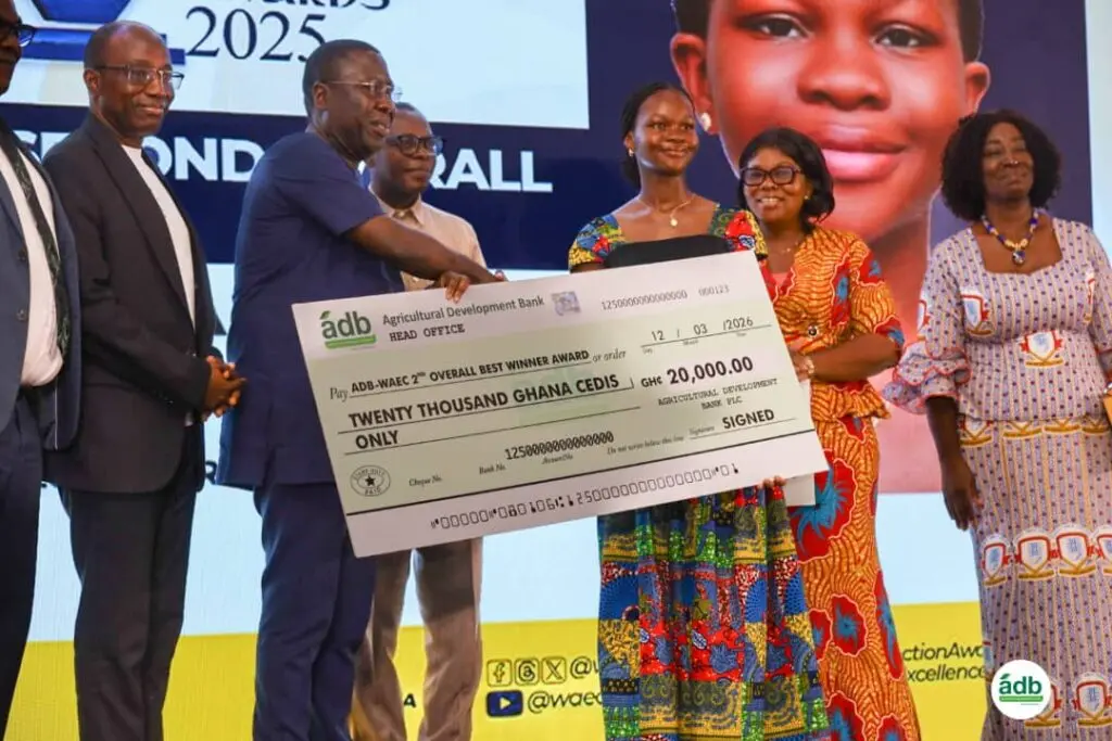 ADB sponsors GH¢20,000 award for WAEC’s 2nd Overall Best Student