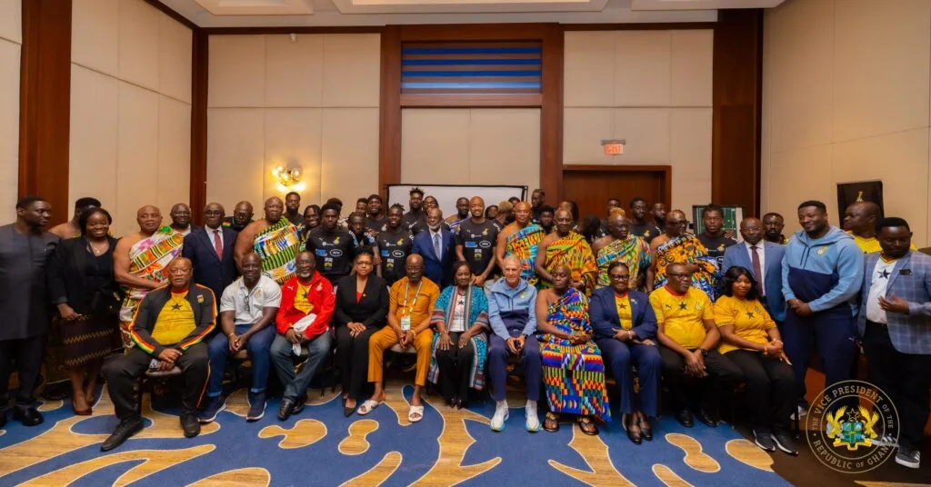 Confidence high as Vice President visits Black Stars ahead of Panama showdown