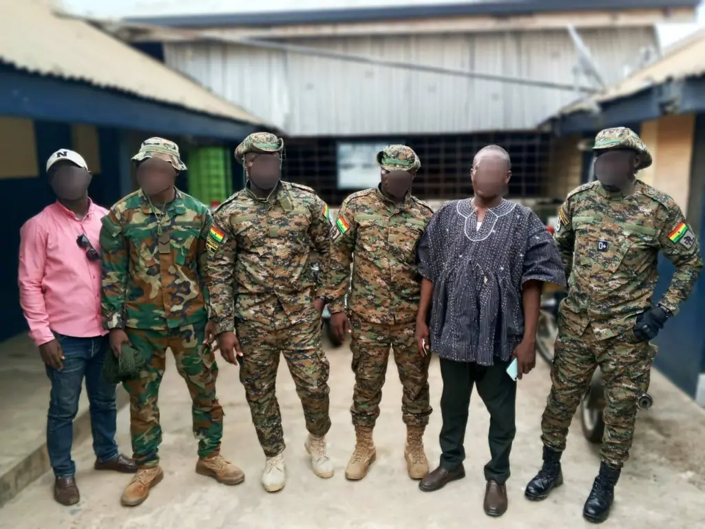Six arrested for impersonating security personnel in Agona Swedru