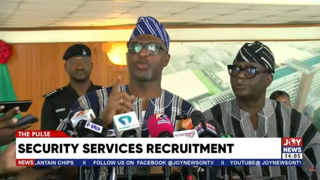 Only 5,000 positions available for 105,000 qualified security service applicants – Interior Minister