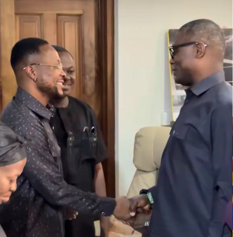 Gyan family visits Sports Minister over late father’s one week observance