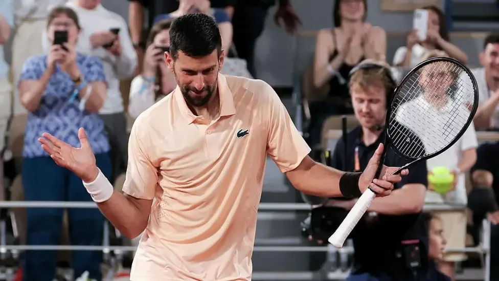 Djokovic shakes off rust to sidestep Mpetshi Perricard